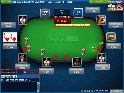 william hill poker no deposit bonus